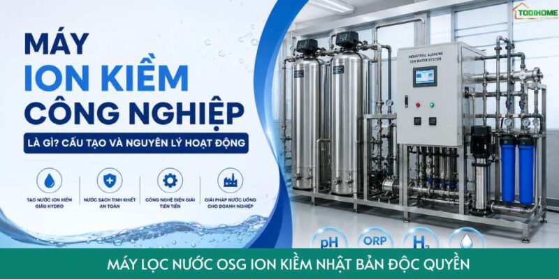 máy ion kiềm công nghiệp