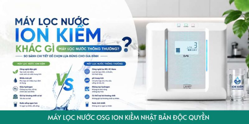máy lọc nước ion kiềm