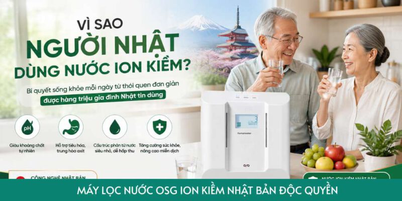 nước ion kiềm nhật bản