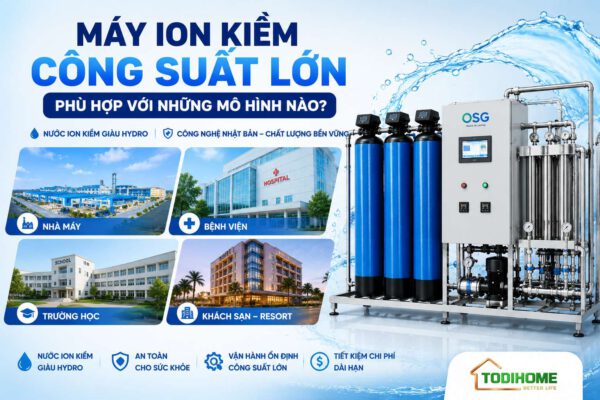 máy ion kiềm cỡ lớn