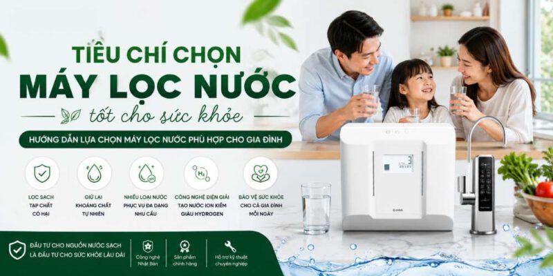 máy lọc nước tốt cho sức khỏe